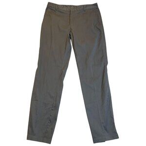 Nike Golf Mens Pants 34x34 Dri-Fit Gray Flat Front Lightweight Casual